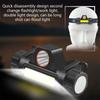 LED USB Rechargeable  Headlamps Strong Magnetic Powerful Headlights Bright Waterproofs Head Torches For Outdoor Fishing