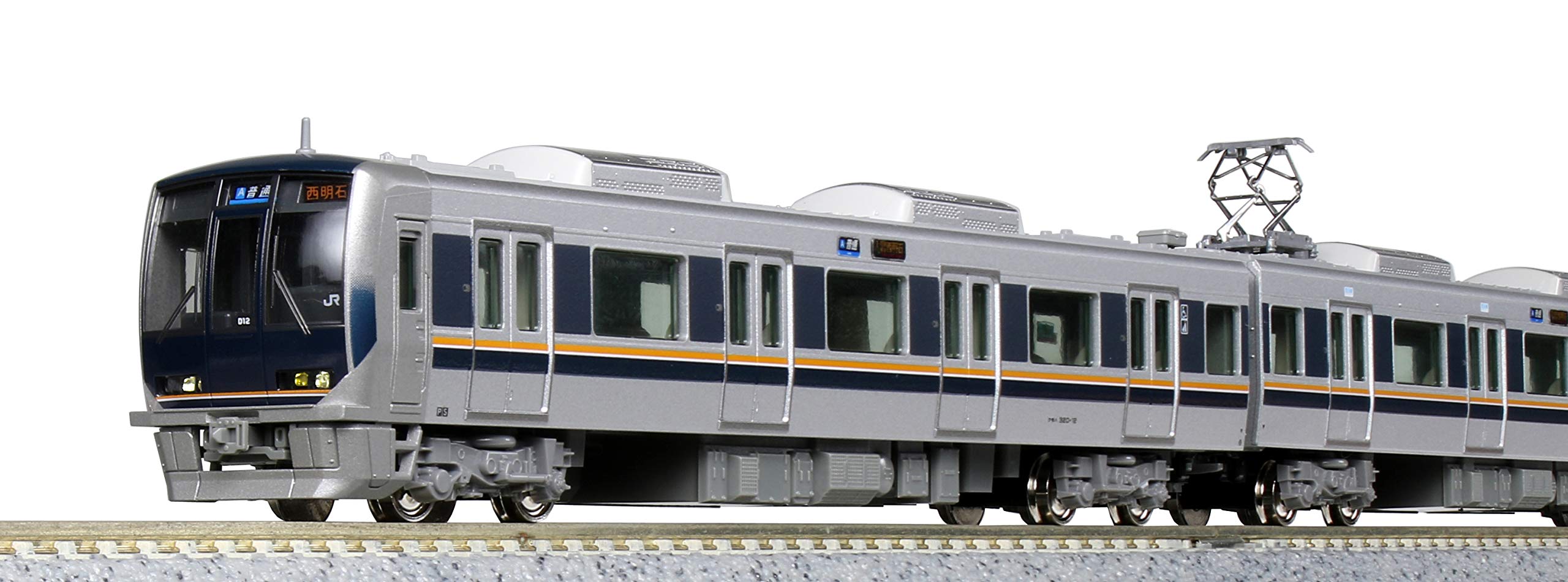 

KATO N Gauge 321 Series JR Tozai Line Basic Set Model Train Kyoto, Kobe, (3 Cars) 10-1574
