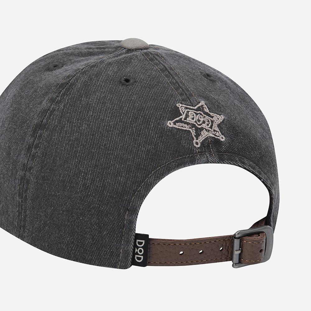 DOD Work Cotton Color Block Cap (Charcoal Grey)
