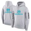 2025 Spring And Autumn Man's Cfmoto Logo Print Solid-Color Popular Pullover Hooded Premium Coat Classic Custom Loose Hoodies