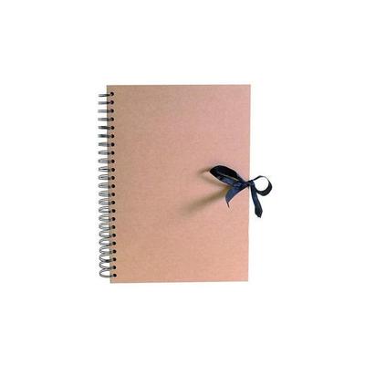 Kraftheft - CTOP - 80 weiße Seiten - 21x29,7cm A4 - Papier und Karton - Gemischt