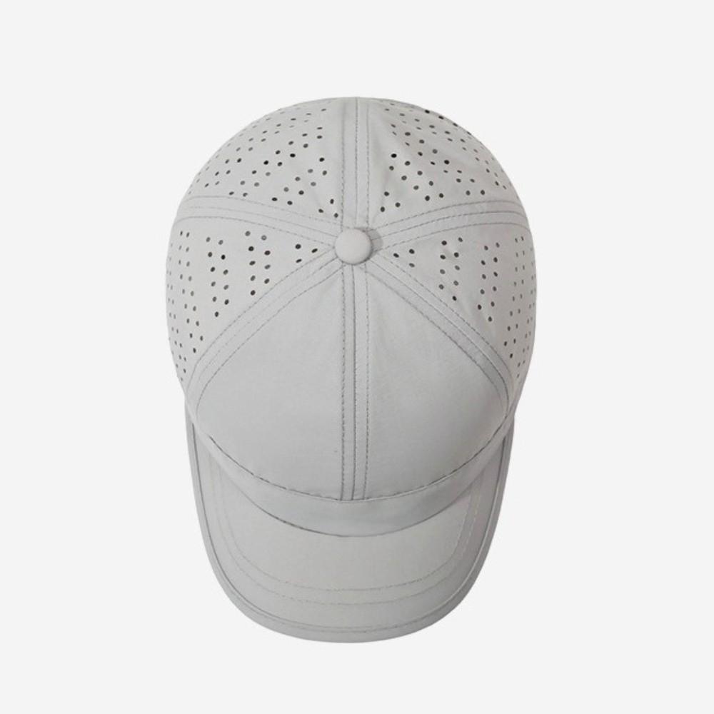 Casual Quick-drying Baseball Cap Breathable Short Brim Sun Protection Cap Solid Color Thin Truckers Hat
