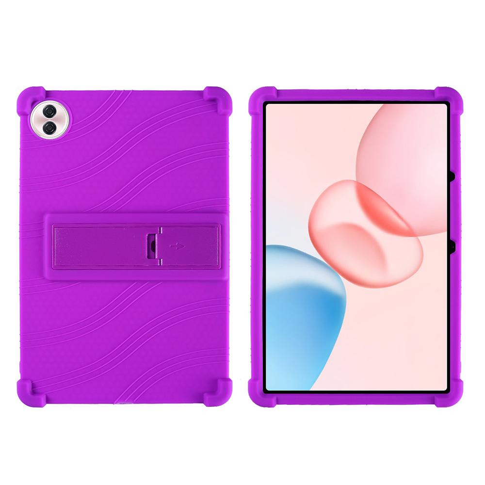 

Силиконовый чехол для Honor Pad 10 с подставкой Прочный защитный чехол Purple