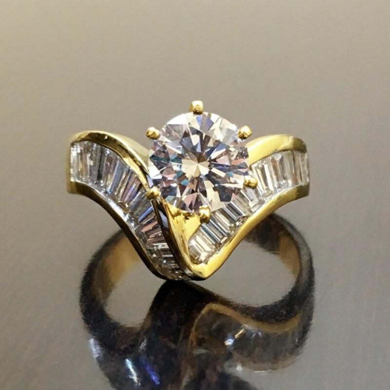 Huitan Geometric Shaped Women Rings with Marquise Cubic Zirconia Exquisite Female Accessories for Wedding Party Fashion