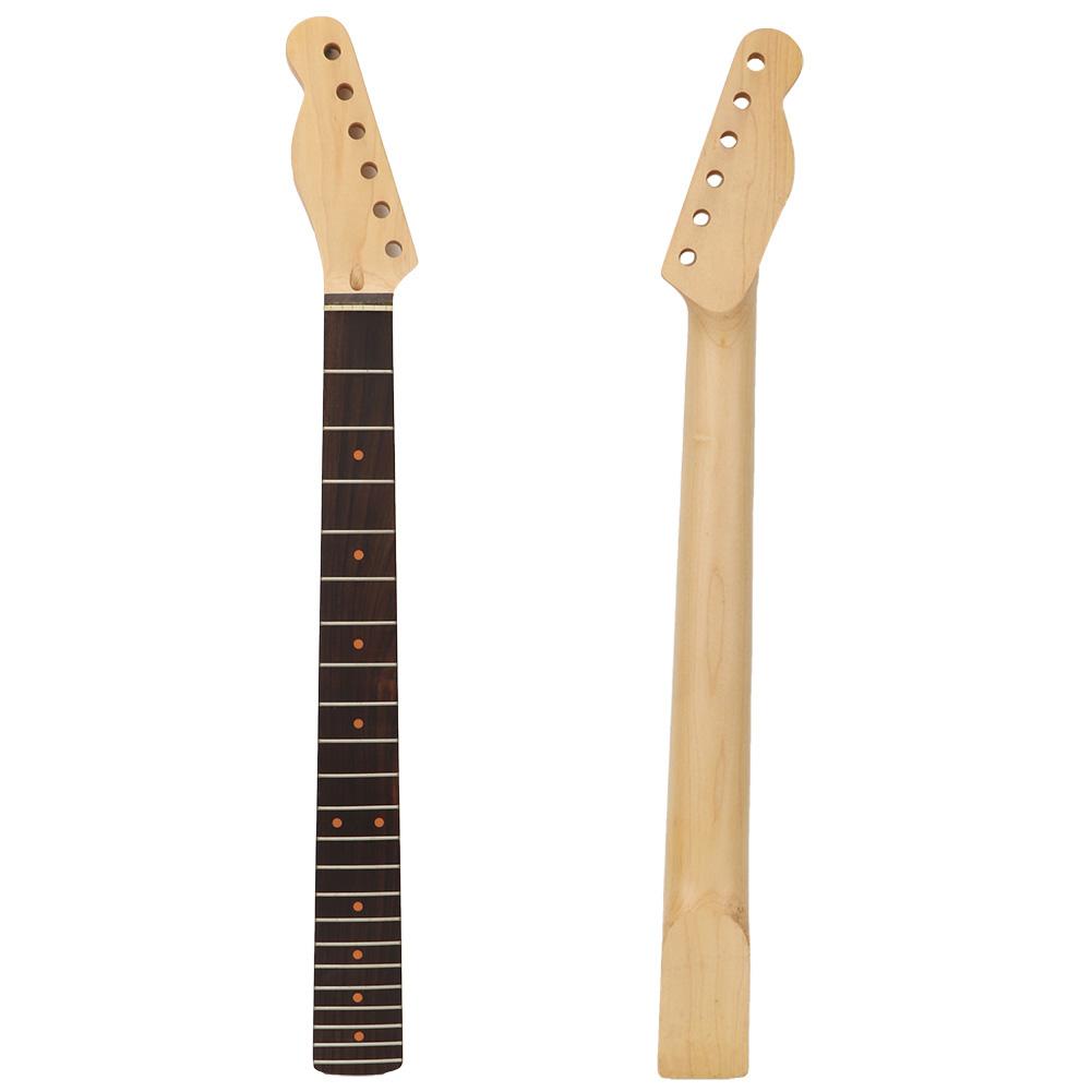 

22 Frets Maple Wood Left Hand Guitar Neck Electric Guitar Accessories #2