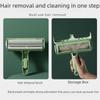 Two-Way Pet Hair Remover Roller for Clothing and Sofa - Automatic Cat, Dog, or Frog Hair Cleaner.