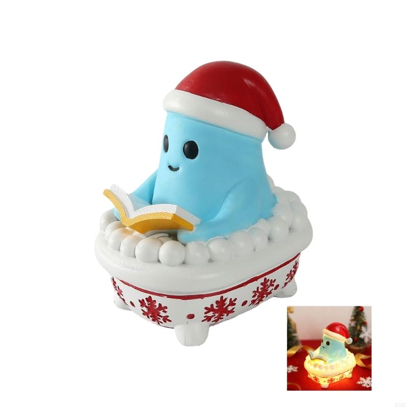 

Reusable Halloweens Christmas Ghosting Dog Lanternn With Resin Construction