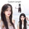 1Pcs Durable Ponytail Wig Headband Synthetic 45cm Hair Wig Piece Long Braid Women Headdress Party Styling Accessories