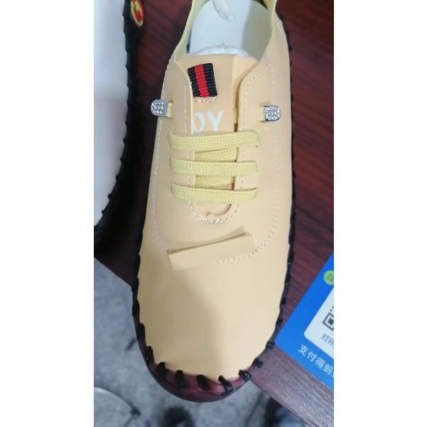 Jarní a podzimní módní paragraf Protiskluzové Ručně vyráběné Kožené Prodyšné Boty Ležérní a Pohodlné Plátěnky