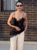2026 Asymmetrical Lace Patchwork Camisole: Chic & Sexy Autumn/Winter Fashion