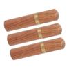 3pcs Wooden Material Needle Case Easy Cleaning Toothpick Holder Needle Storage Box  Hand Crafts