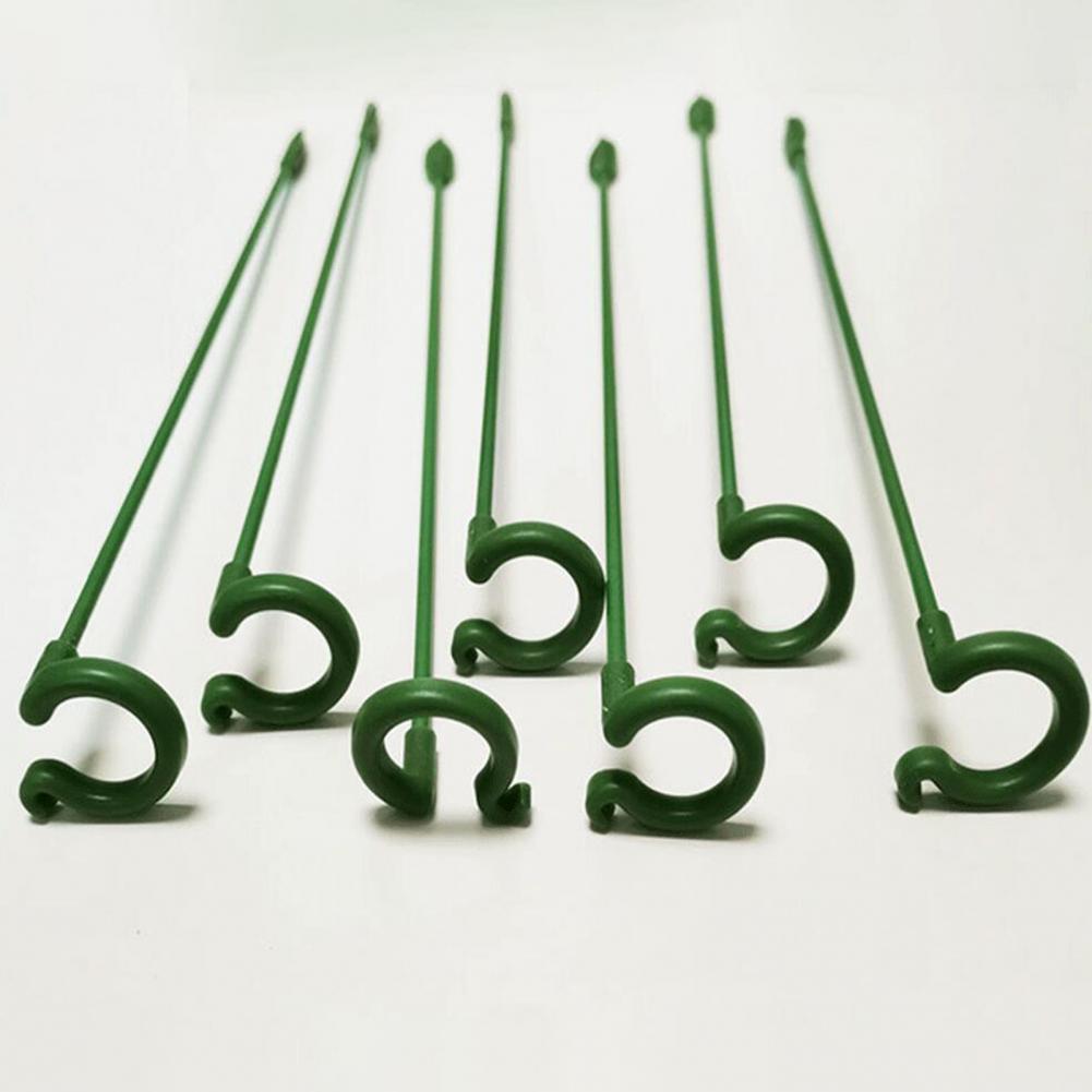 10Pcs Plant Support Stake Stick Sunflower Vegetables Stem Glass Fiber Support Stick Potted Plant Support Gardening Supplies