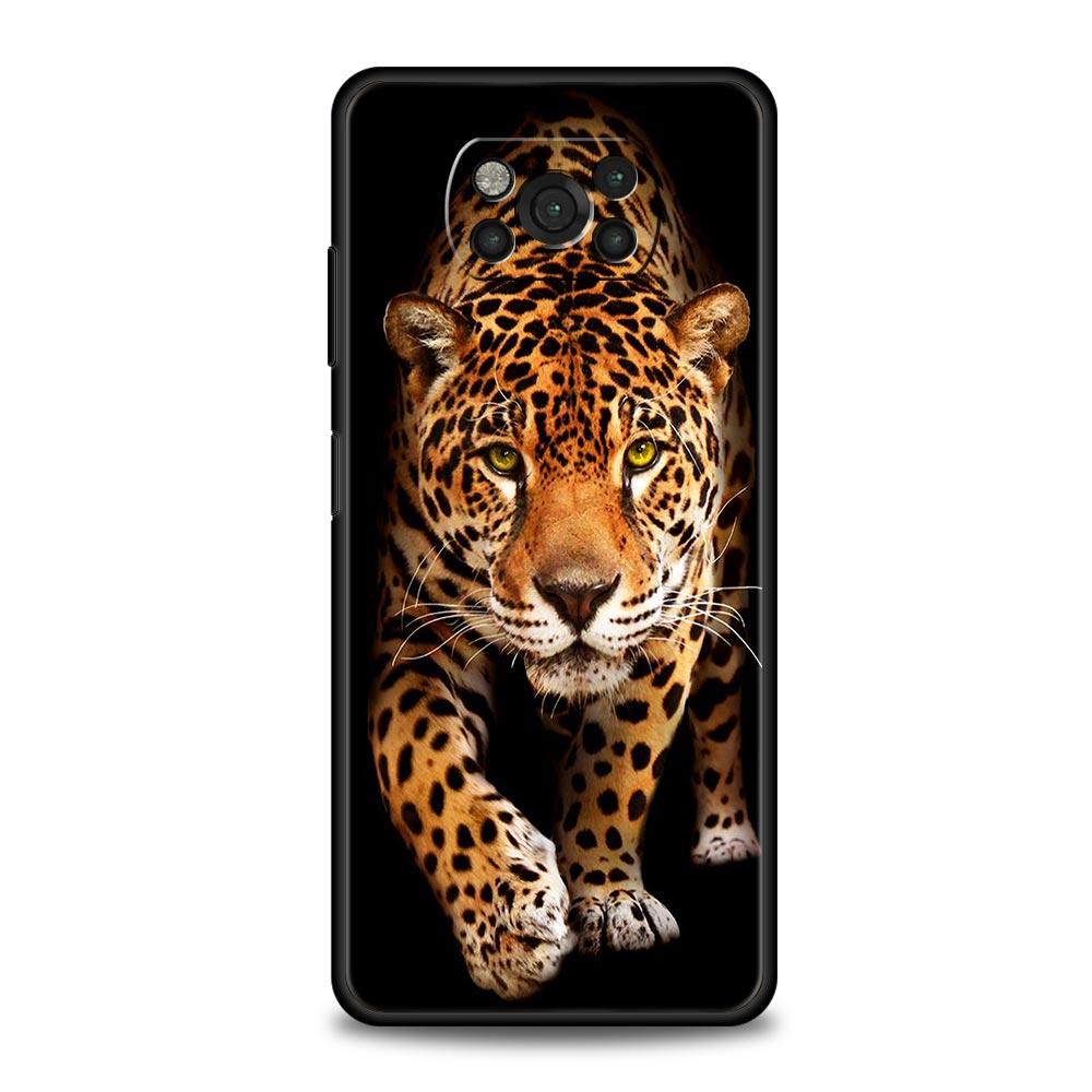 Tiger Lion Leopard Phone Case For Xiaomi Mi Poco X3 NFC M3 F4 F3 M4 X4 Pro 5G Note 10 12 Lite 11 11T 10T 11X 13 12T Pro 9T Cover