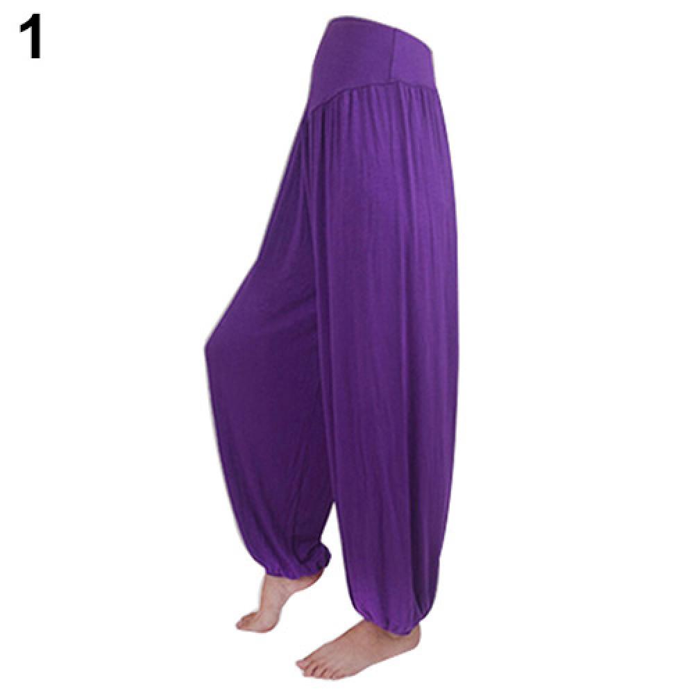 Fitness Comfortable Generous Loose Yoga Pants Tai Chi Pants Closed Dance Pants Bloomers