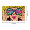 Personnalisé Wow Pop Art Sexy surpris dame paillasson antidérapant entrée cuisine salle de bain sol porte tapis dessin animé fille tapis