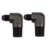 AC PERFORMANCE 2pcs 90 Degree Elbow -6 AN Male To