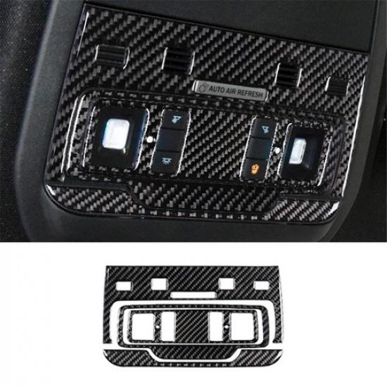 For Ford Mustang Mach-E - Carbon Fiber Interior Reading Light Cover Trim