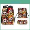 Cartoon Anime Shoulder Bag Pencil Case School Backpack For Children