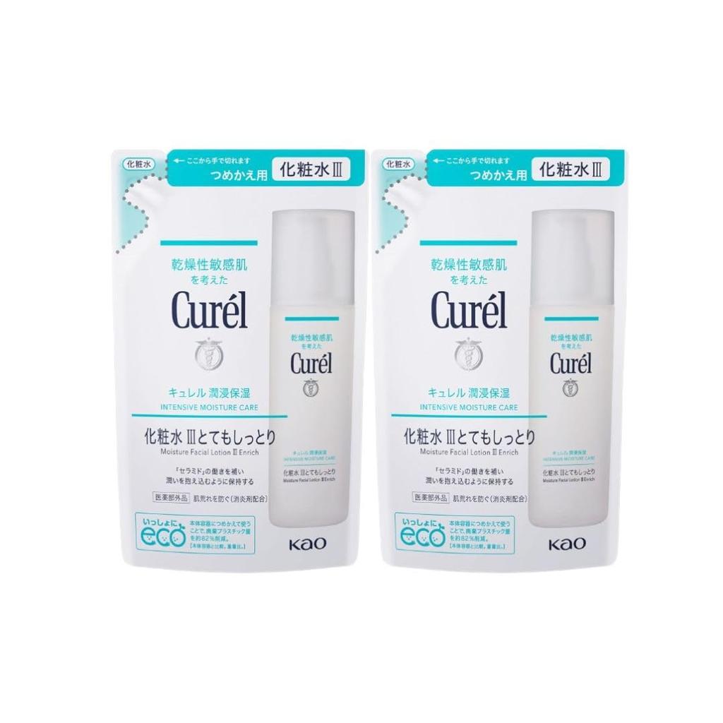 Curel Lotion III Extra Moisturizing Refill 130ml X 2