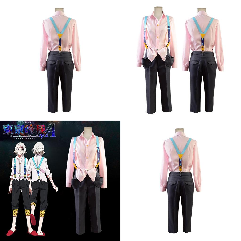 Tokyo Ghoul Juzo Suzuyacosplay Costume For Men Women With Polyester Fabric For Halloween Role Play