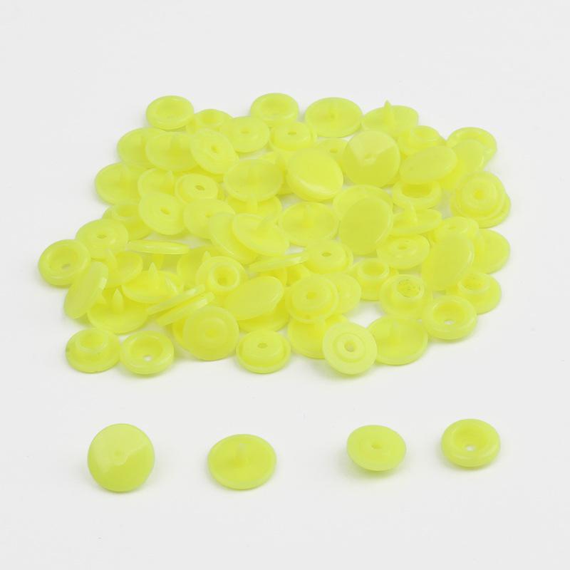 25-Color Resin Snap Button Set for Children's DIY Projects with Installation Tool