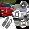 For 2002-2010 Dodge Ram 1500 2500 3500 Door Window Switch Bezel Master Cover Set