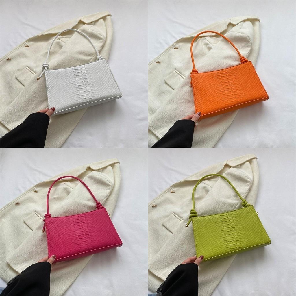 Trendy Urban Simple Design Small Shoulder Bag For Women With Zipper Closure