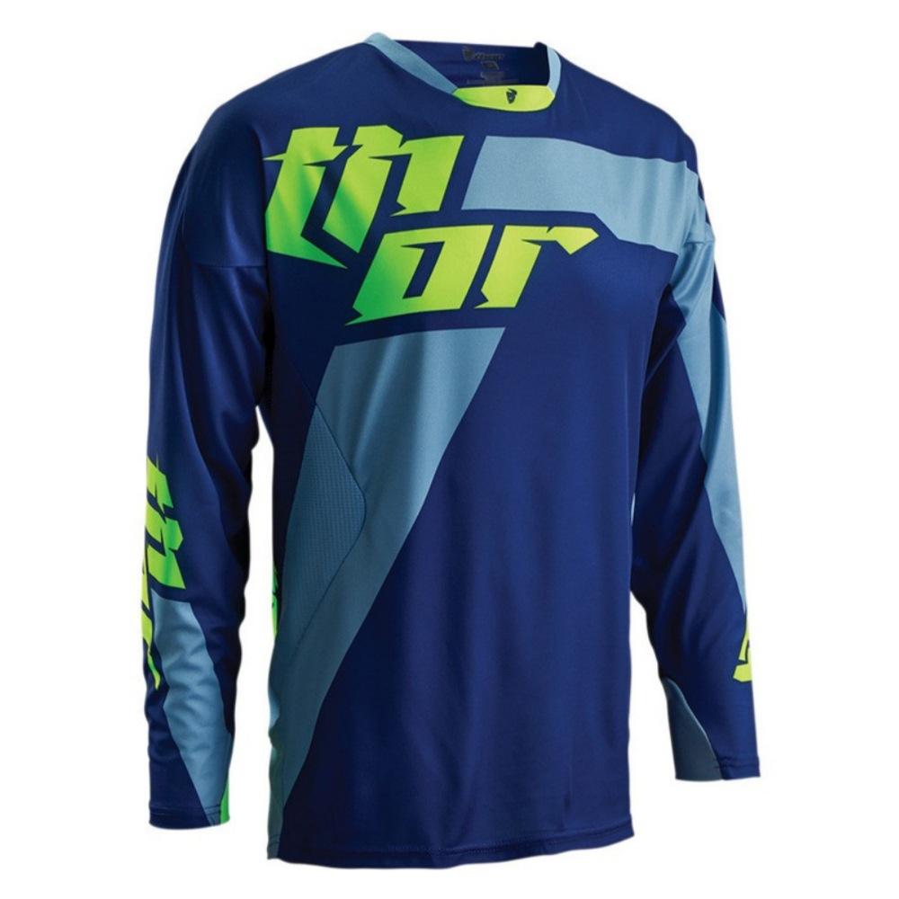 2024 new THOR downhill suit summer long-sleeved outdoor sports quick-drying breathable off-road motorcycle suit cycling suit