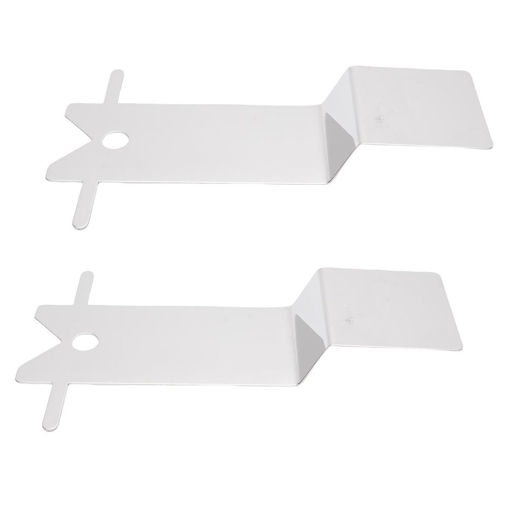 2 STÜCK Schongarer Deckelhalter Edelstahl Schongarer Topfdeckel Organizer Gestell für Küchenherd Organisation