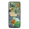 Funda de teléfono con cielo estrellado estilo Van Gogh para OnePlus 12 11 10 9 8 7 7T Pro 12R 10R 9RT 9R 8T Nord N100 N200 N10 2T CE 2 5G Cubierta Negra