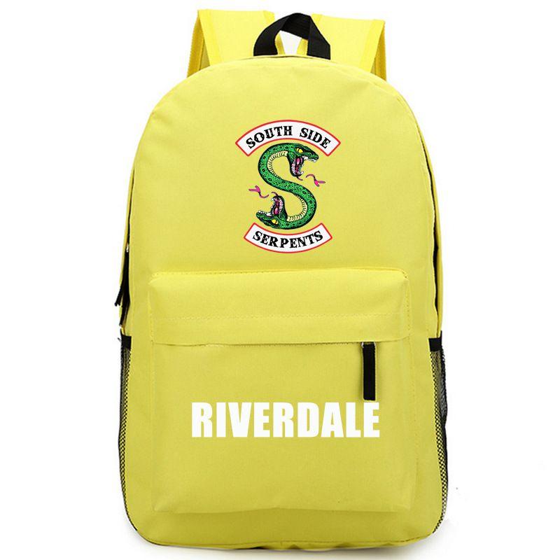 

Premium Quality Riverdale South Side School Backpack With Timeless Classic Design Yellow