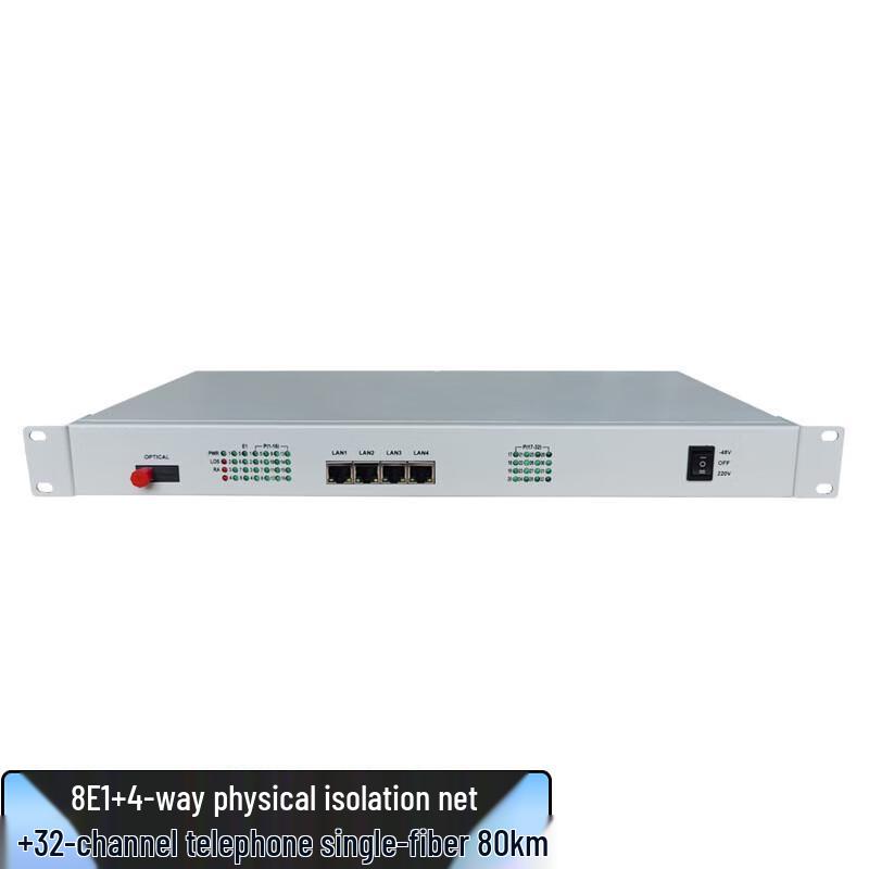 

Zhonglu Baishitong XQ-240DQ32P-80A Integrated Multi-service PDH Optical Transceiver