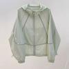 Vêtements de protection solaire respirants Veste fine d'été pour femmes Ample Tout-aller Vêtements de protection solaire Gilet climatisé