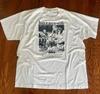 Vintage 1990's Buzzoven Short Sleeve Cotton White All Size Gift Fan Shirt  KK77