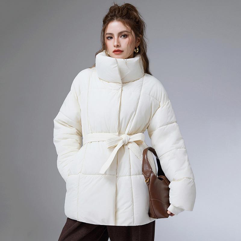 

Осень Зима Женская Куртка Повседневная Однотонная Принт С Длинным Рукавом Куртки и Пальто Пуховики XS