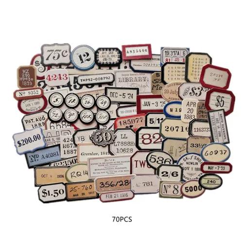 Vintage Material Paper Wooden Door Thick Card Handmade DIY Scrapbooking Junk Journal Bottom Collage Album Decoration