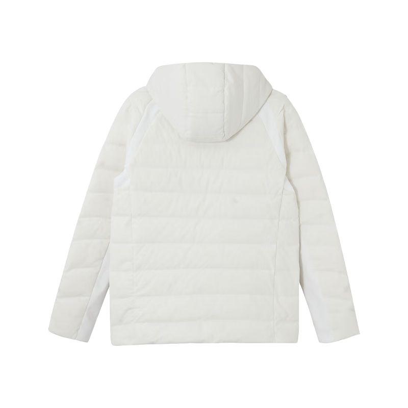 Puma Mens Down Jacket Lifestyle Series Warm Hooded Long Sleeve Down Coat Men Jacket White 527167-02