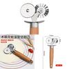 Double Wheel Embossing Cookie Cutter For Baking And Pasta Making Kitchen Tool