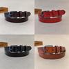 Classic Genuine Leather Belt For Women With Alloy Buckle For Casual And Office Wear