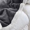 (Super King, Grigio) Coperta Pesante Spessa Copriletto Singolo Doppio King Size-Calda Soffice per Inverni Estremi