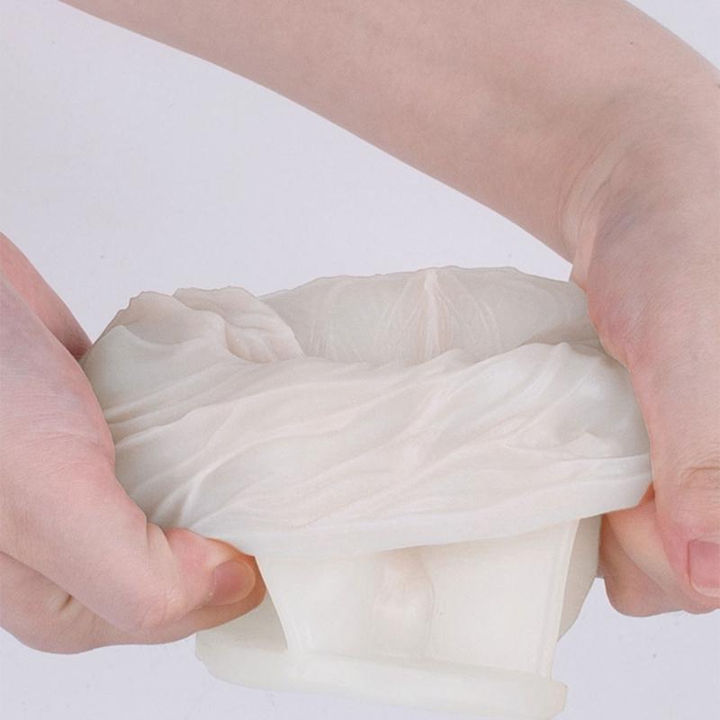 Creative Silicone Christmas Tree Mould for Handmade Holiday Candle Soaps and Festival Home Craft