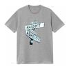 Haight Ashbury Street Sign San Francisco Pre Shrunk 100 Cotton Hand Screened T Shirt Vintage Washed Stylish Streetwear