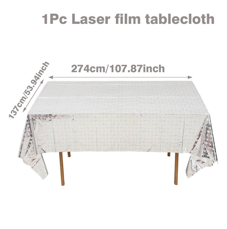 

Рождественская серебряная скатерть, рождественское украшение для дома 2024, подвеска, рождественская скатерть, украшение Navidad Natal, новогодний подарок 2025