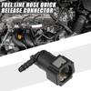 A ABSOPRO Car Fuel Line Hose Quick Release Connector 90 Degree 5/16 Inch 7.89mm