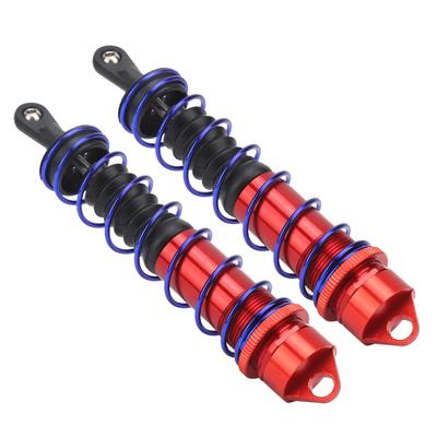 Aluminium Alloy Metal Rear Shock Absorbers for 1/8 Scale RC Car Truck Universal RC PartsRed
