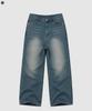 Beijiglabel Moro Wide Balloon Washed Denim Pants 1 Color [Blbd_5030]