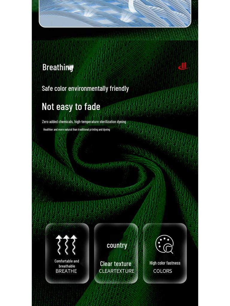 Moisture-Wicking Sportswear Fabric for Spring and Summer