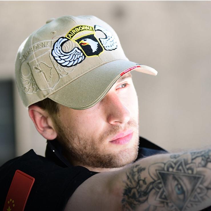 HAN WILD Embroidery Visors Hat Unisex Baseball Caps Hiking Cap Hip Hop Snapback Caps Outdoor Golf Hats Gorra Hombre Gorras