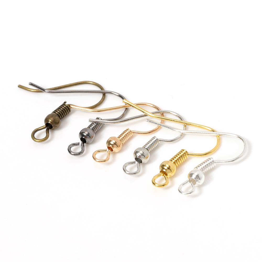 Multi-Color Handmade Metal Ear Hook Accessories for DIY Earrings