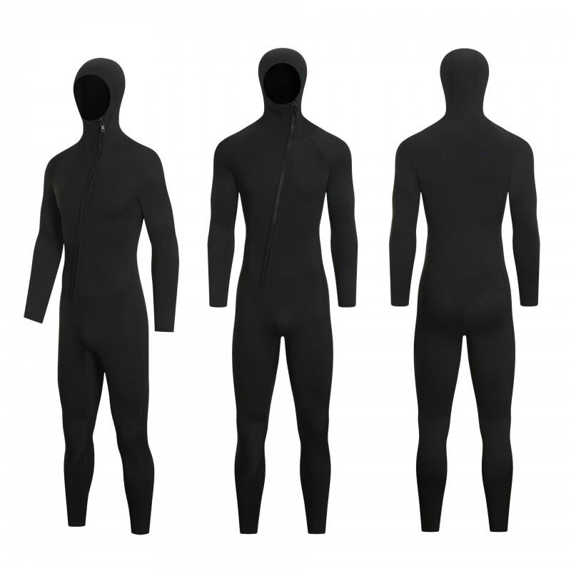 Muta in Neoprene 3mm con Cappuccio Unisex Termica per Subacquea Snorkeling Surf Nuoto Invernale
